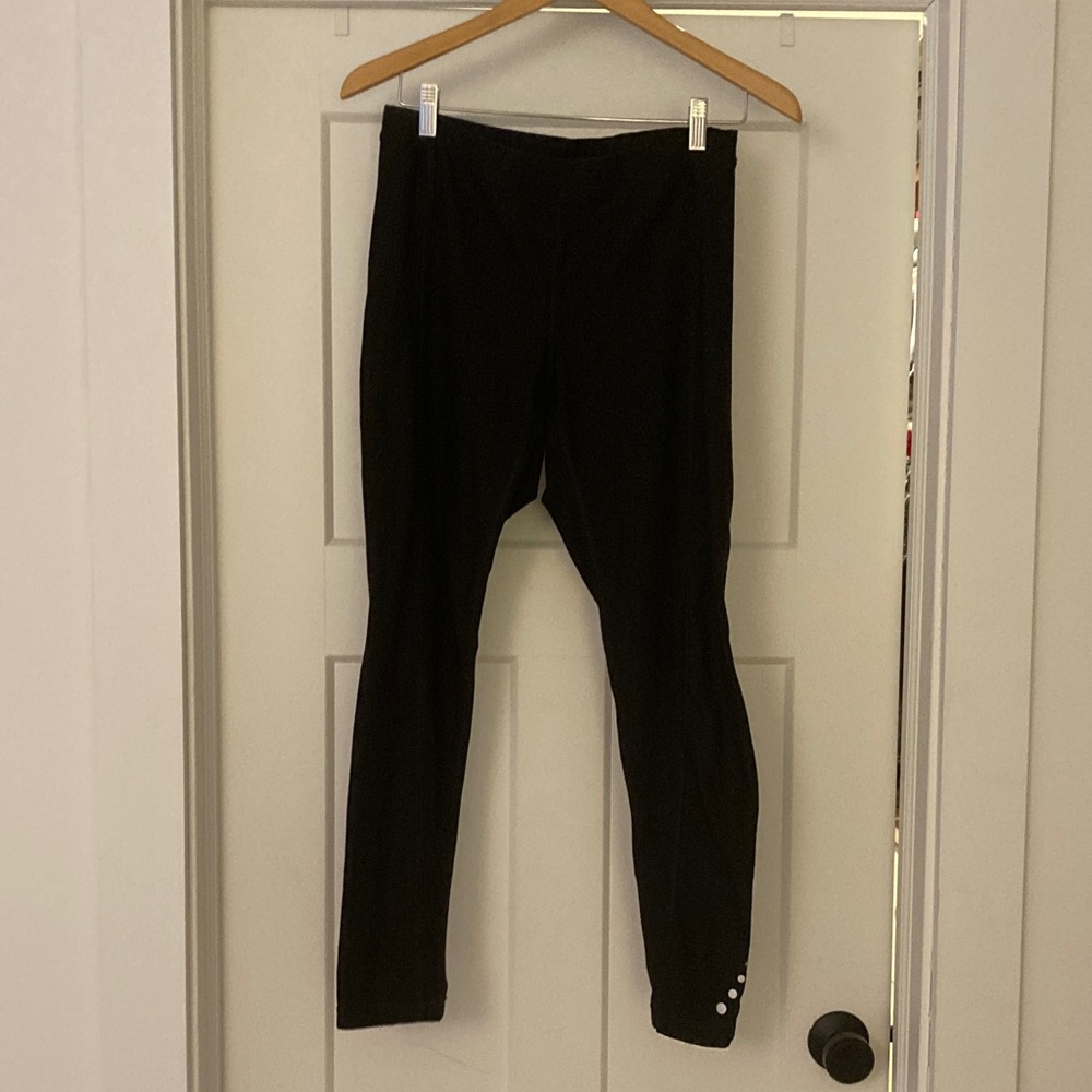 L.L. Bean Women's Black Leggings for cold weather
